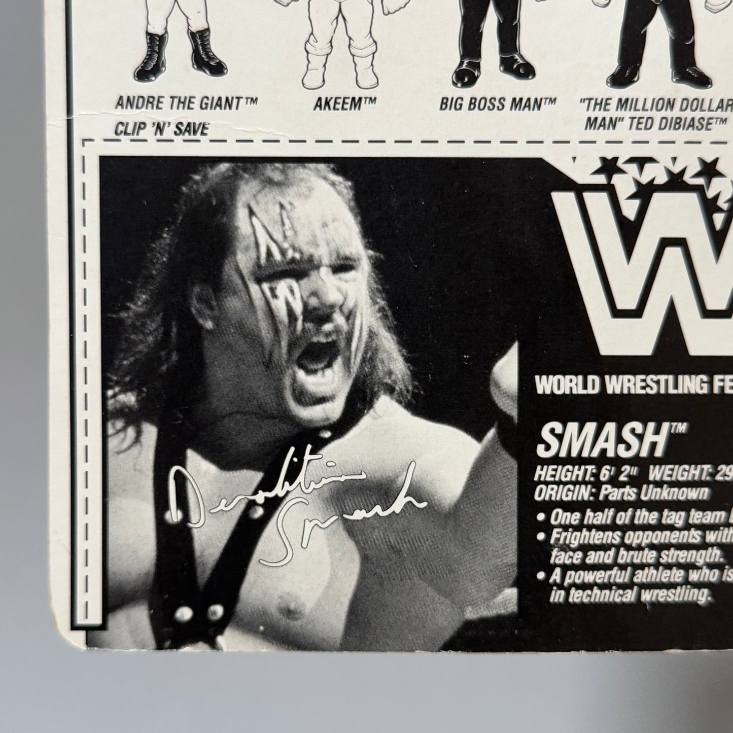 WWF Hasbro Smash Series 1 MOC