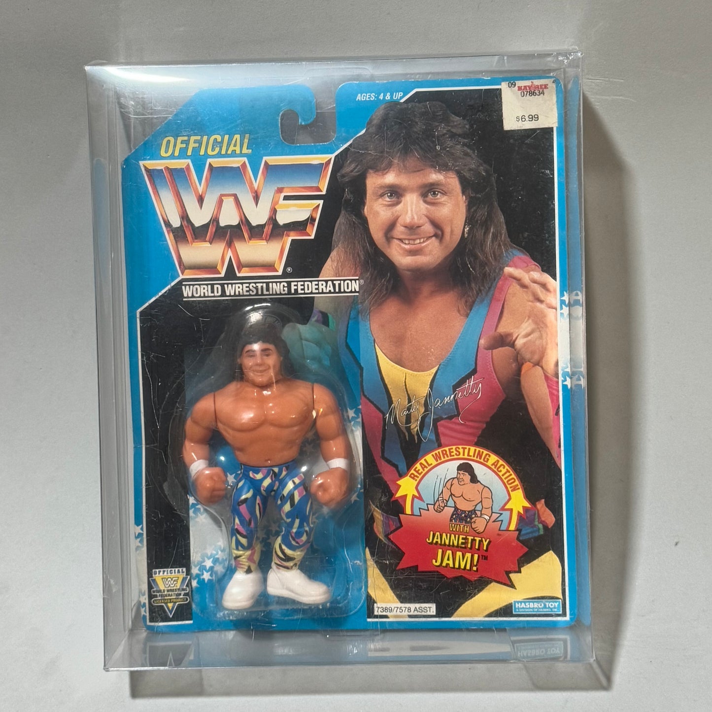 WWF Hasbro Marty Jannetty Series 10 MOC