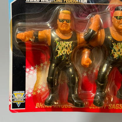 WWF Hasbro Nasty Boys Tag Team MOC