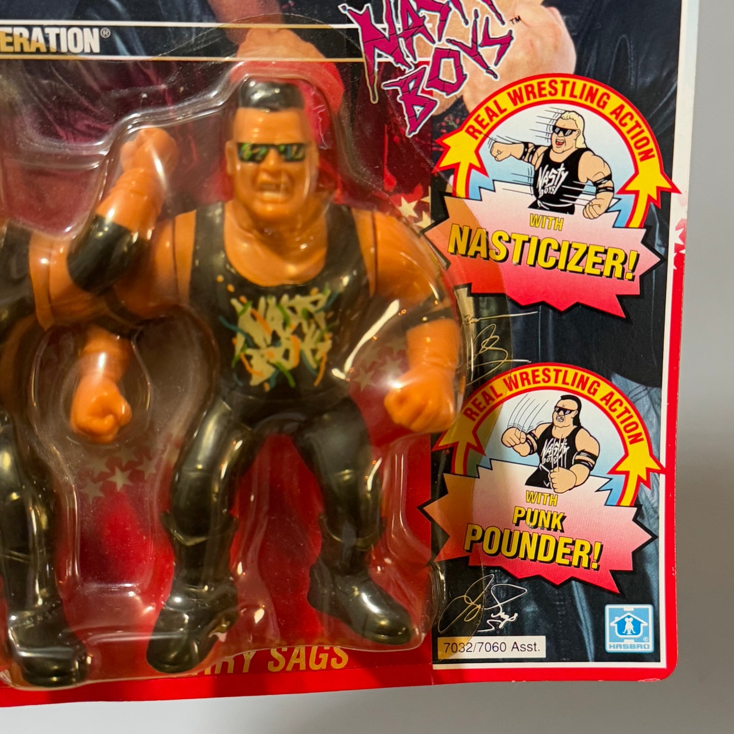 WWF Hasbro Nasty Boys Tag Team MOC