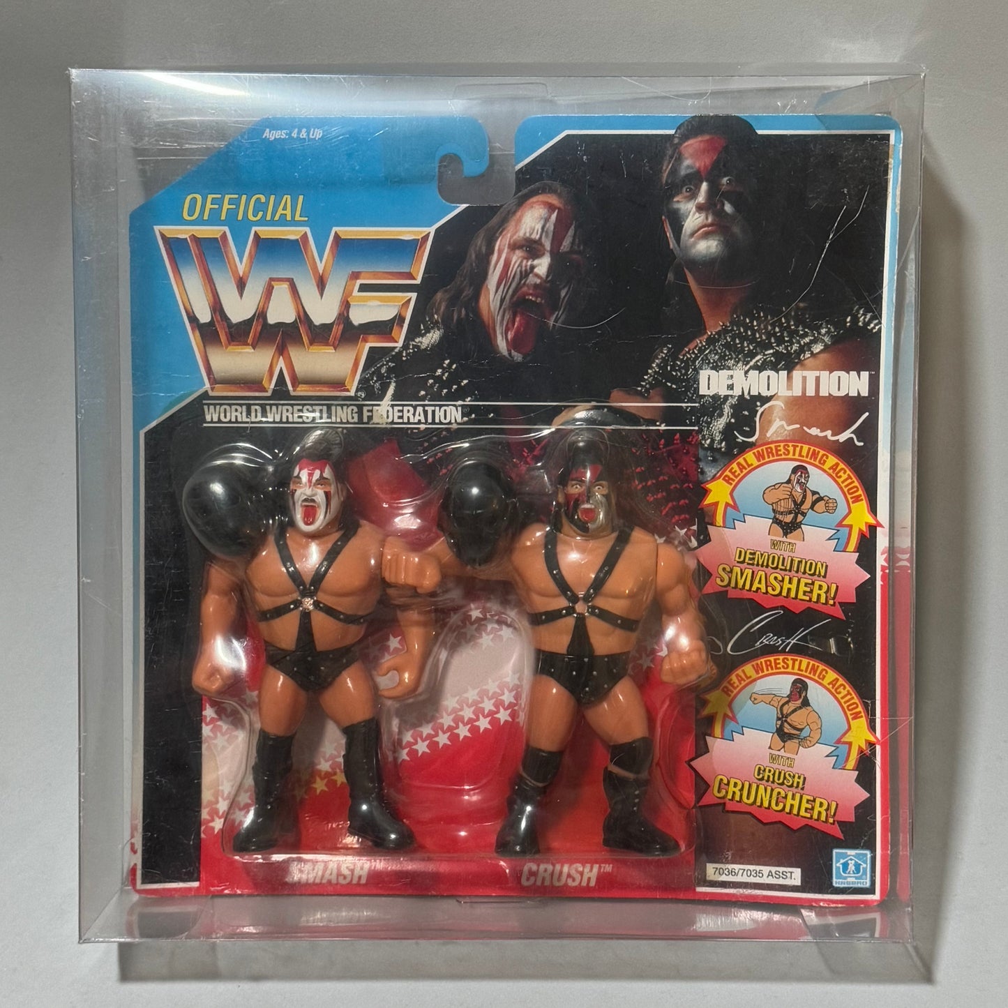 WWF Hasbro Demolition Tag Team MOC