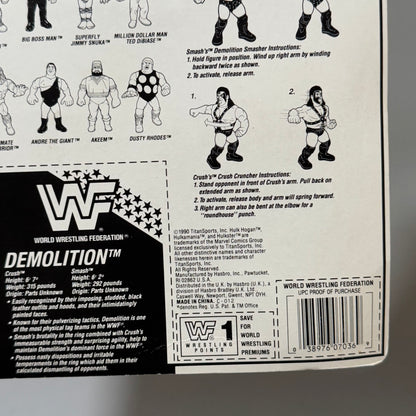 WWF Hasbro Demolition Tag Team MOC