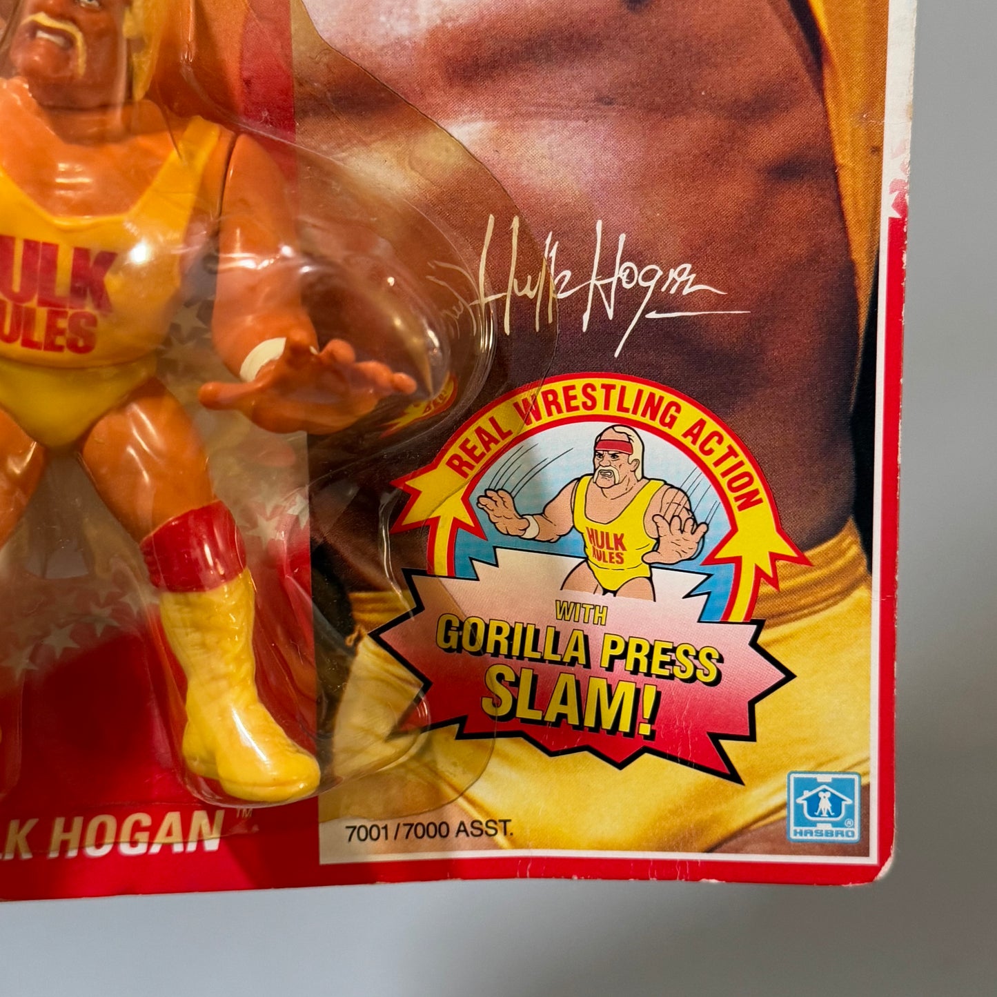 WWF Hasbro Hulk Hogan Series 1 MOC