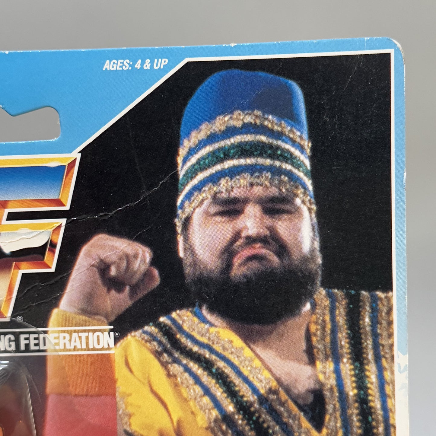 WWF Hasbro Akeem Series 1 MOC