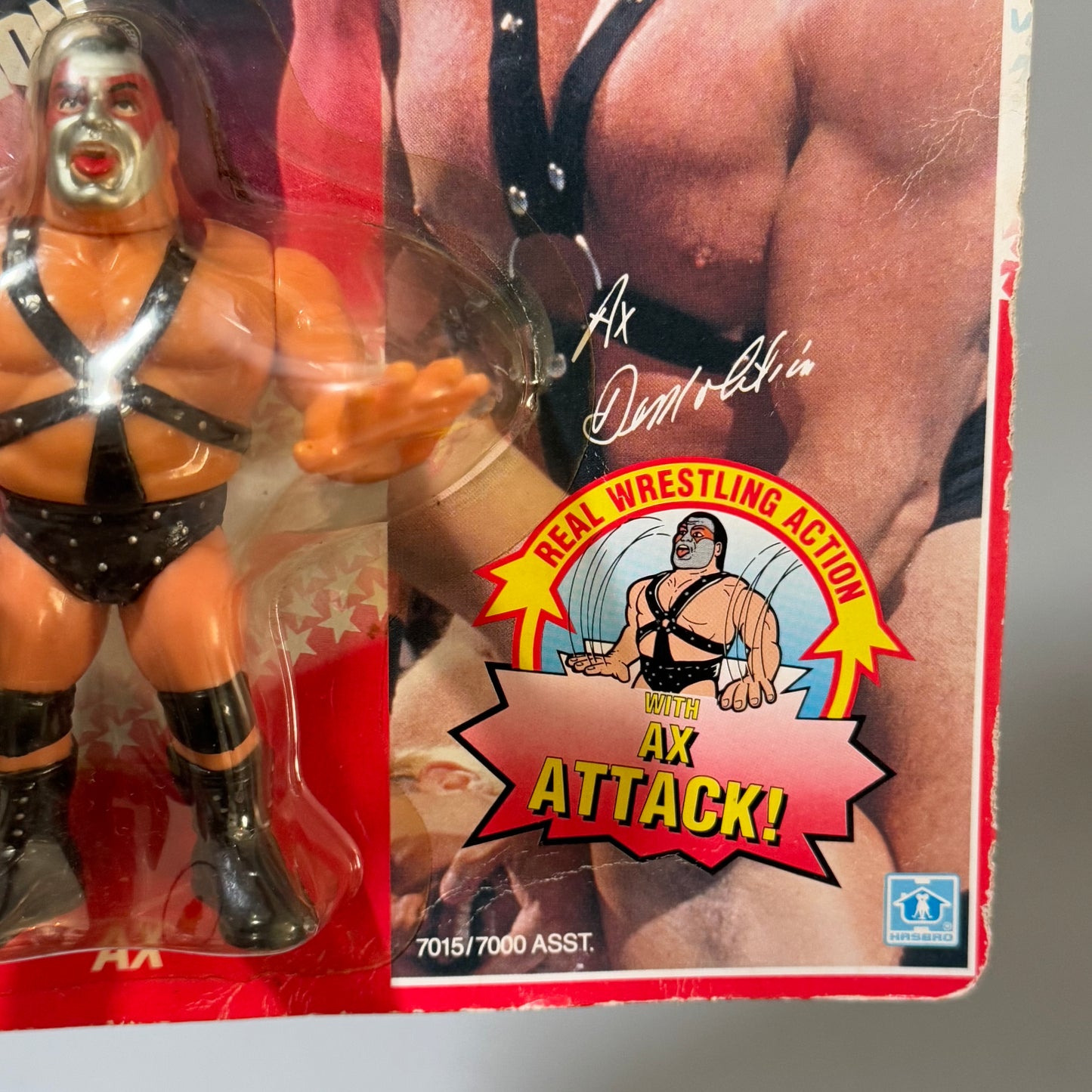 WWF Hasbro Ax Series 1 MOC