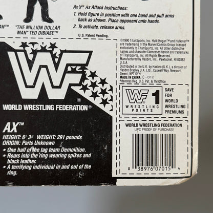 WWF Hasbro Ax Series 1 MOC