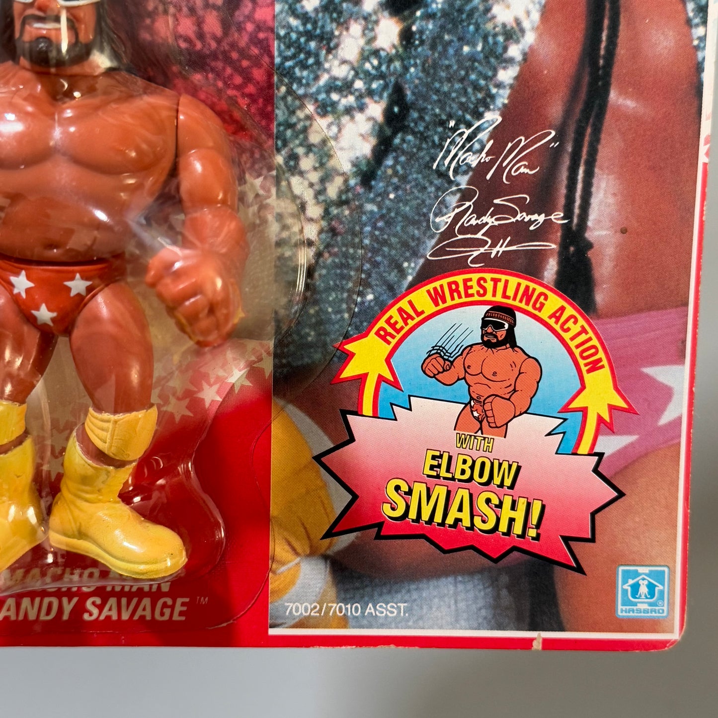 WWF Hasbro Macho Man Randy Savage Series 1 MOC