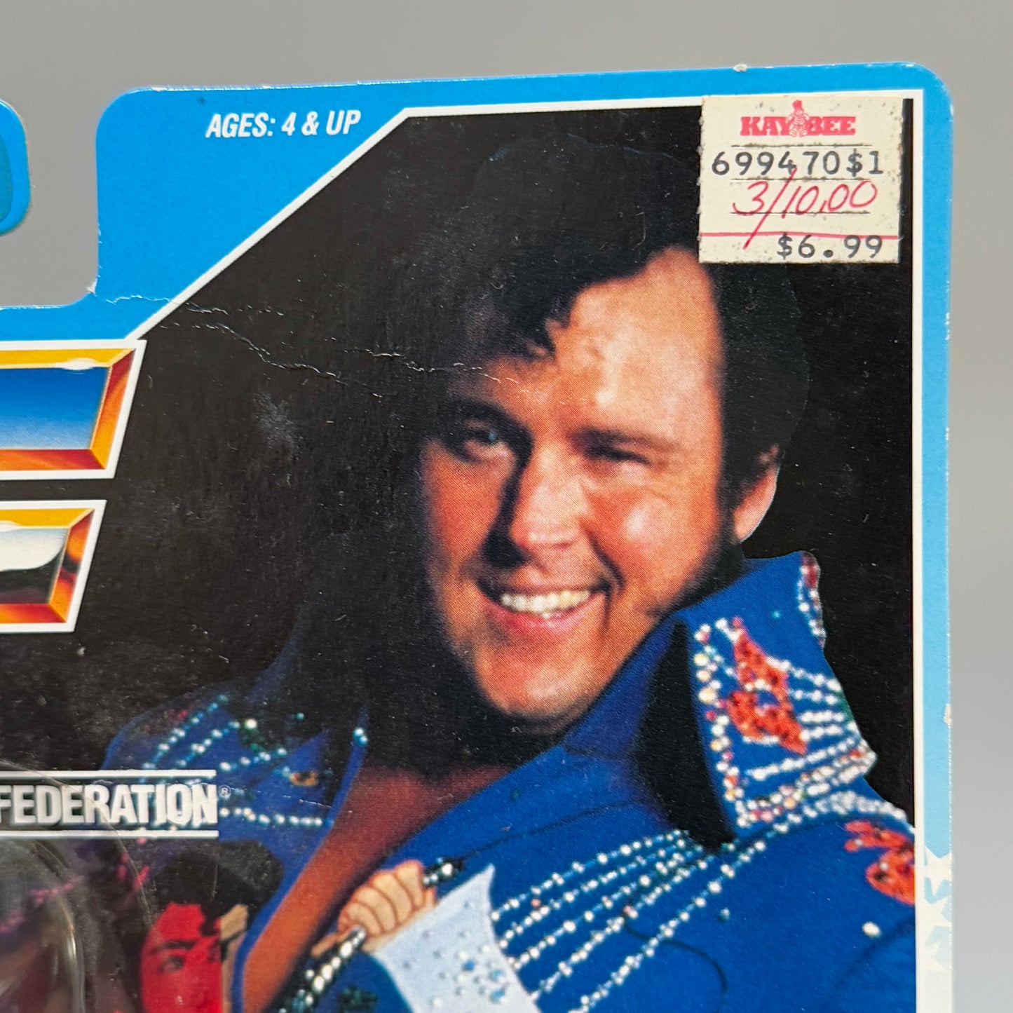 WWF Hasbro Honky Tonk Man Series 2 MOC