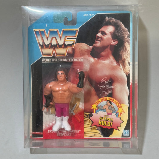 WWF Hasbro Brutus "The Barber" Beefcake Series 1 MOC