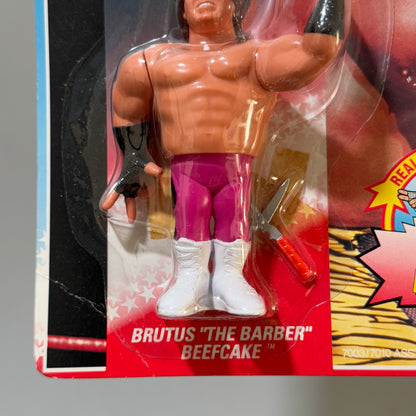 WWF Hasbro Brutus "The Barber" Beefcake Series 1 MOC