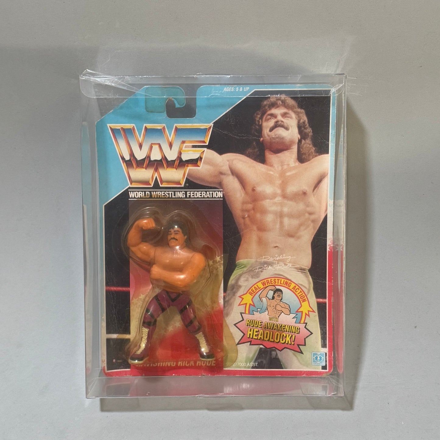 WWF Hasbro Ravishing Rick Rude Series 1 MOC (Age 5+)