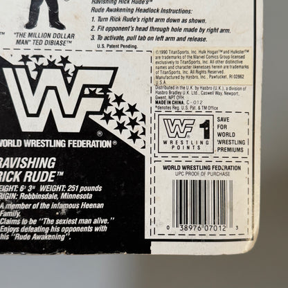 WWF Hasbro Ravishing Rick Rude Series 1 MOC (Age 5+)