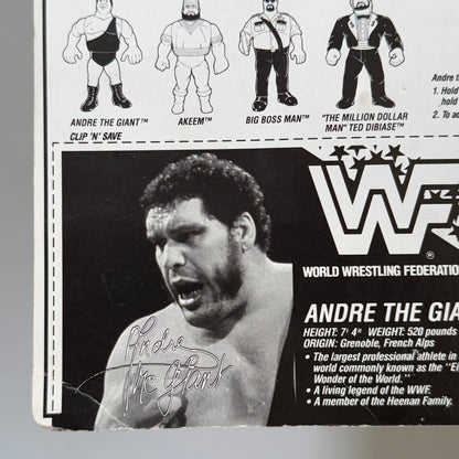 WWF Hasbro Andre The Giant Series 1 MOC