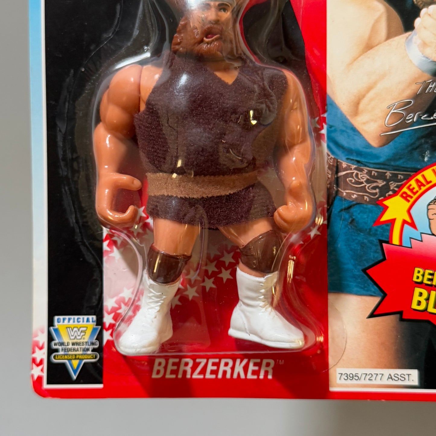 WWF Hasbro Berzerker Series 6 MOC