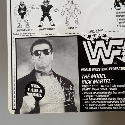 WWF Hasbro The Model Rick Martel Series 5 MOC