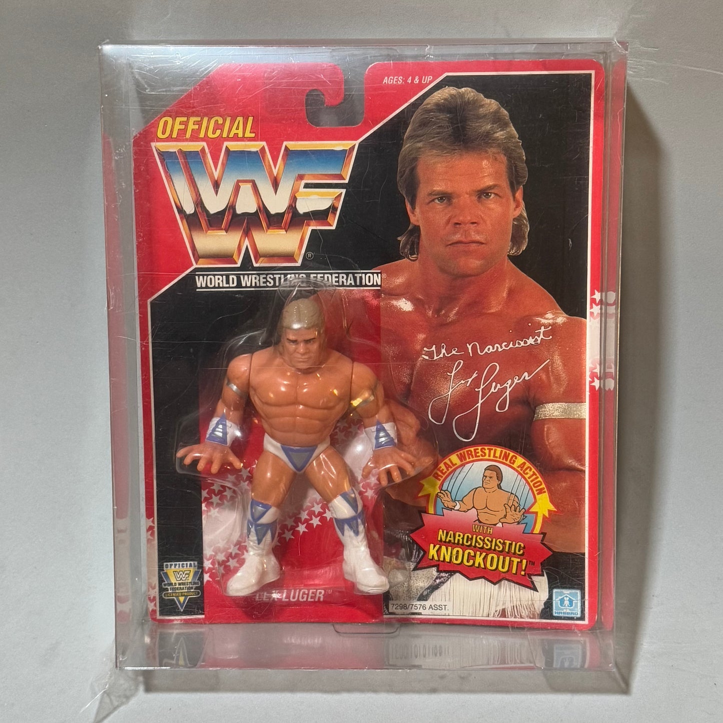 WWF Hasbro Lex Luger Series 8 MOC