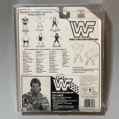 WWF Hasbro Lex Luger Series 8 MOC