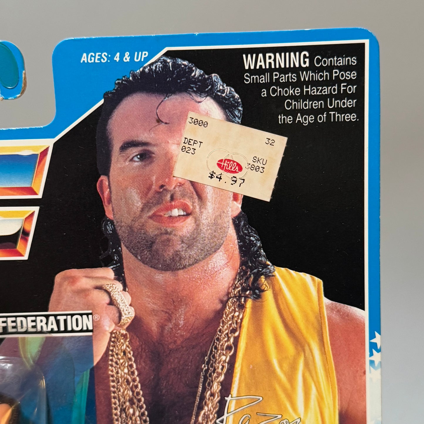 WWF Hasbro Razor Ramon (Red Trunks) Series 10 MOC