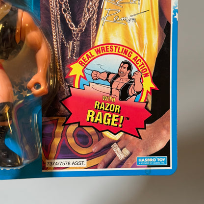 WWF Hasbro Razor Ramon (Red Trunks) Series 10 MOC