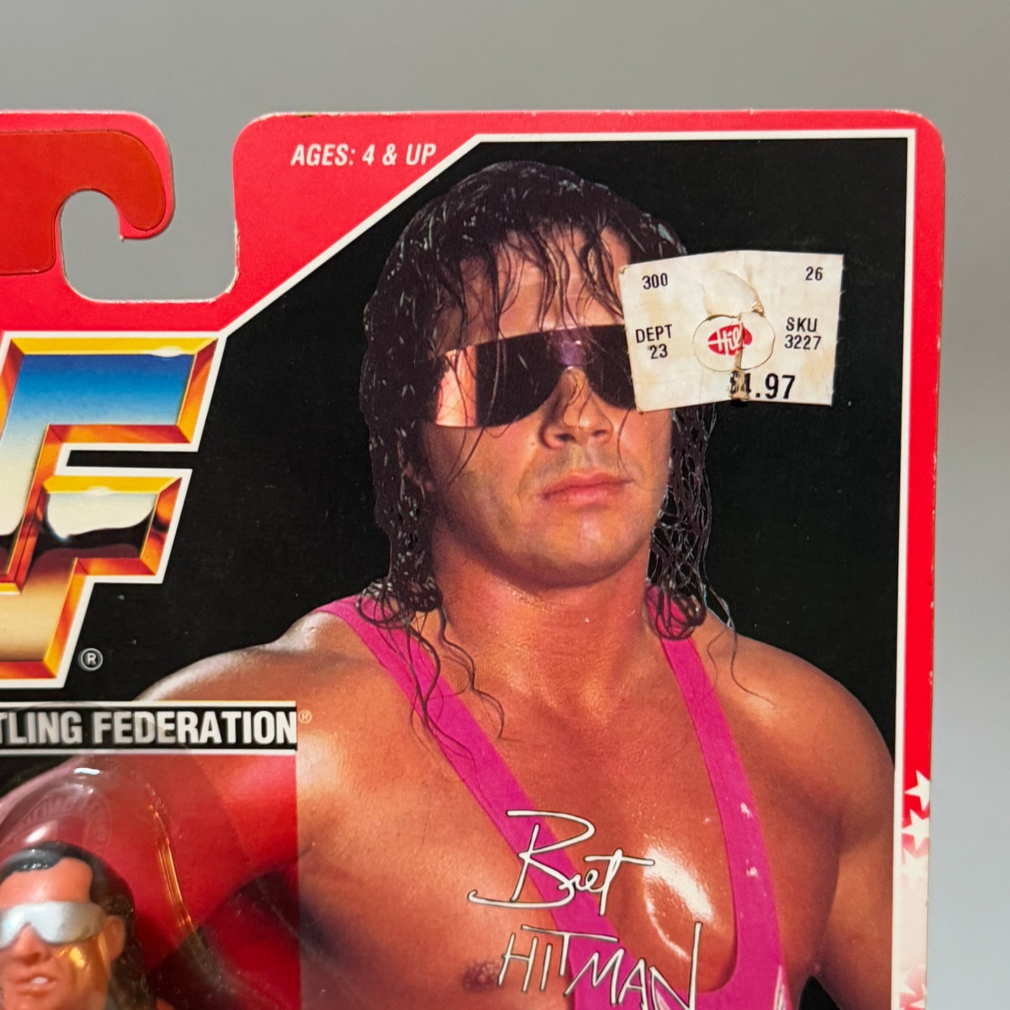 WWF Hasbro Bret "Hit Man" Hart Series 8 MOC