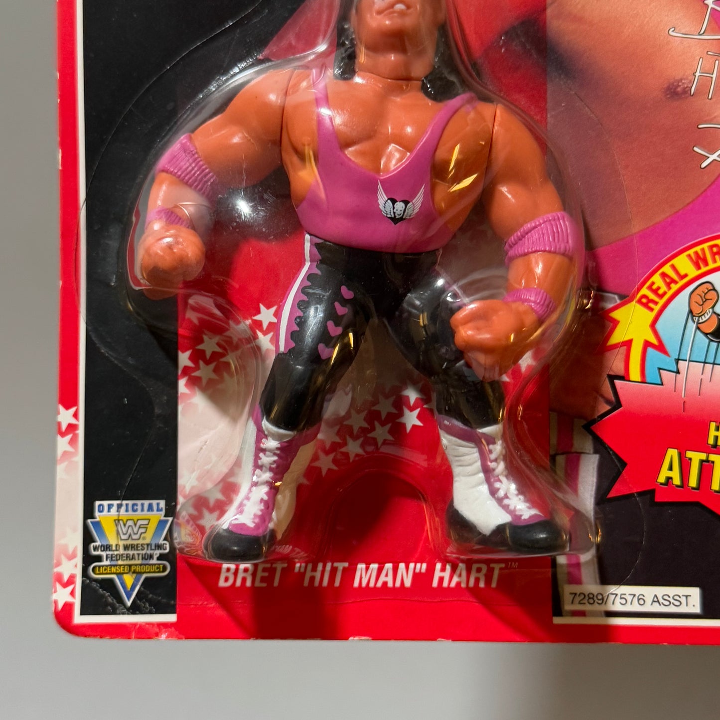 WWF Hasbro Bret "Hit Man" Hart Series 8 MOC