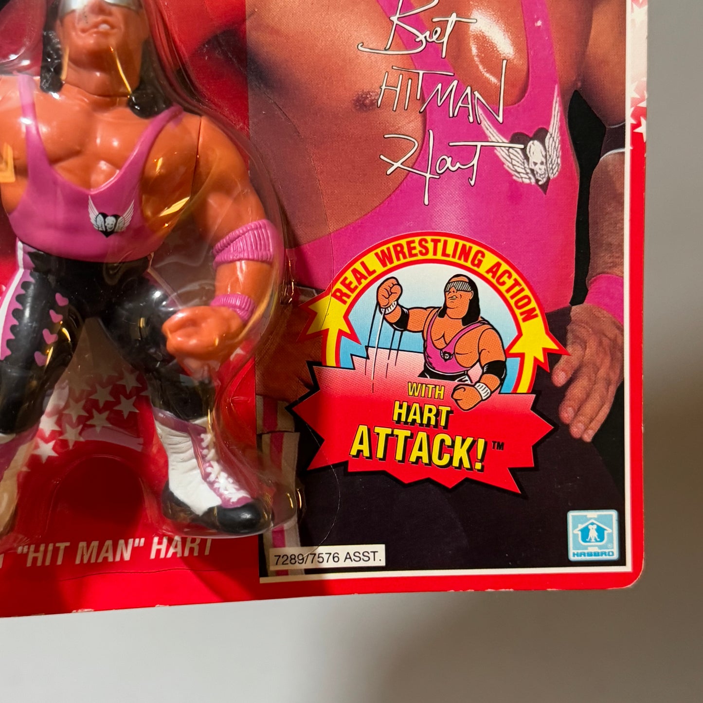 WWF Hasbro Bret "Hit Man" Hart Series 8 MOC