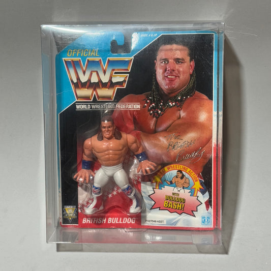 WWF Hasbro British Bulldog Series 4 MOC