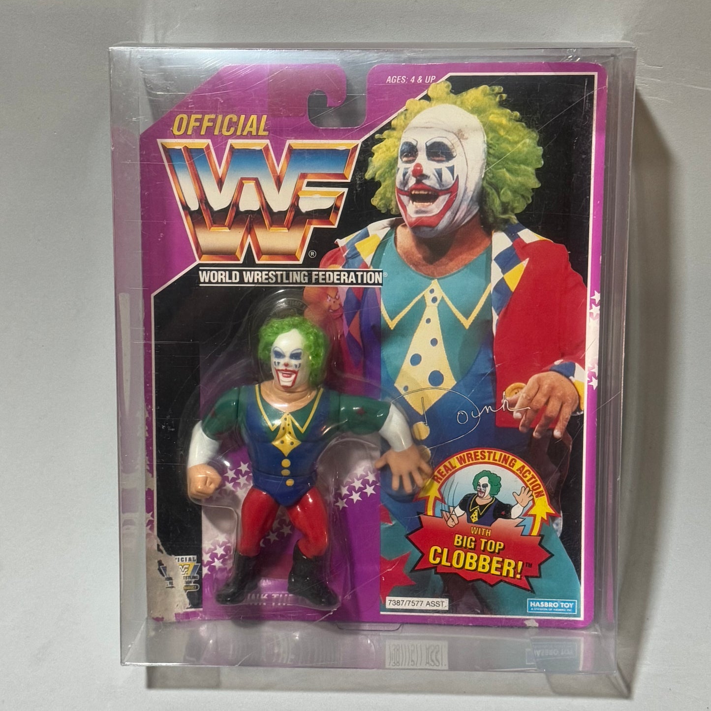 WWF Hasbro Doink The Clown Series 9 MOC