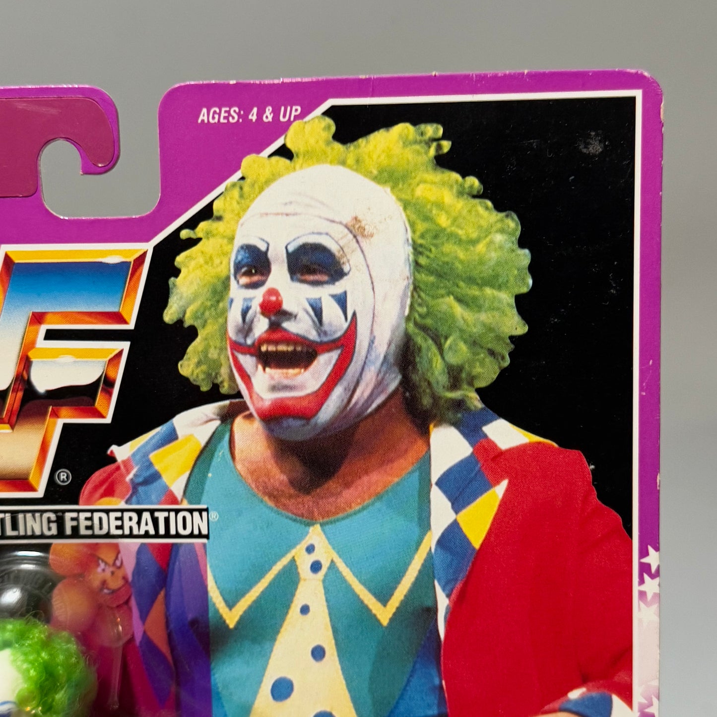 WWF Hasbro Doink The Clown Series 9 MOC