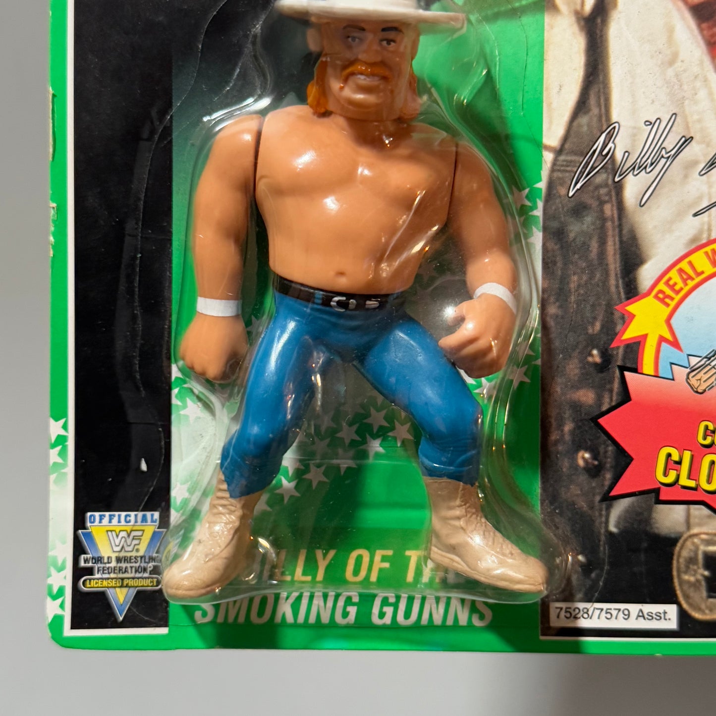 WWF Hasbro Billy of The Smoking Gunns Series 11 MOC