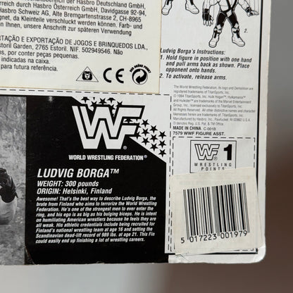 WWF Hasbro Ludvig Borga Series 11 MOC