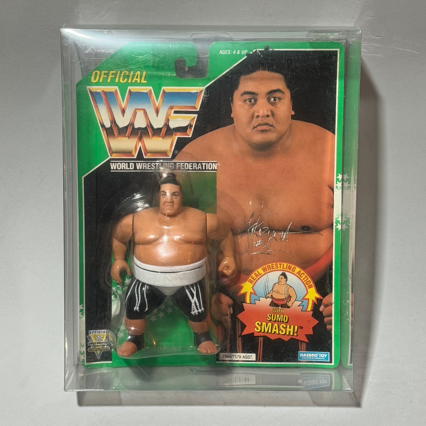 WWF Hasbro Yokozuna Series 11 MOC