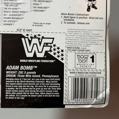 WWF Hasbro Adam Bomb! Series 11 MOC