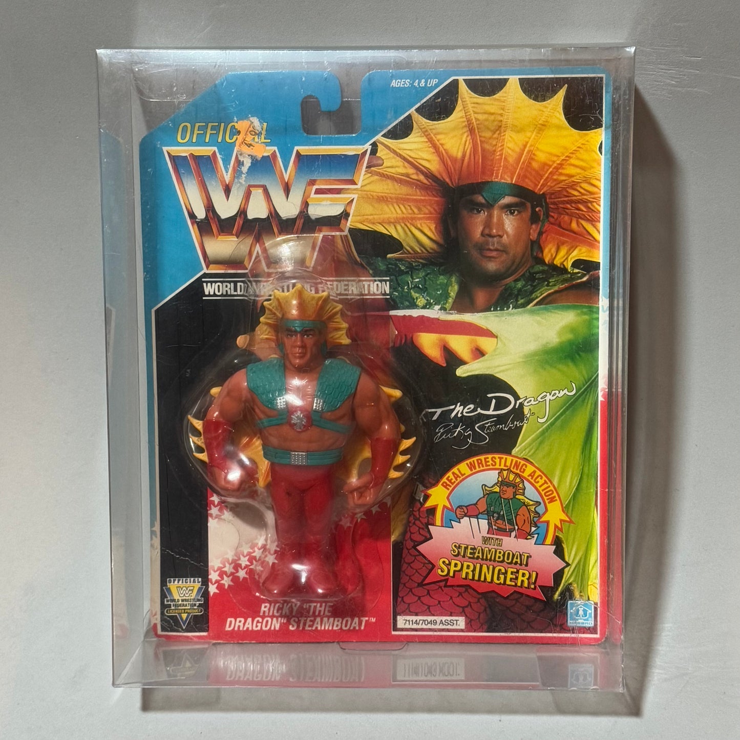 WWF Hasbro Ricky "The Dragon" Steamboat Series 4 MOC