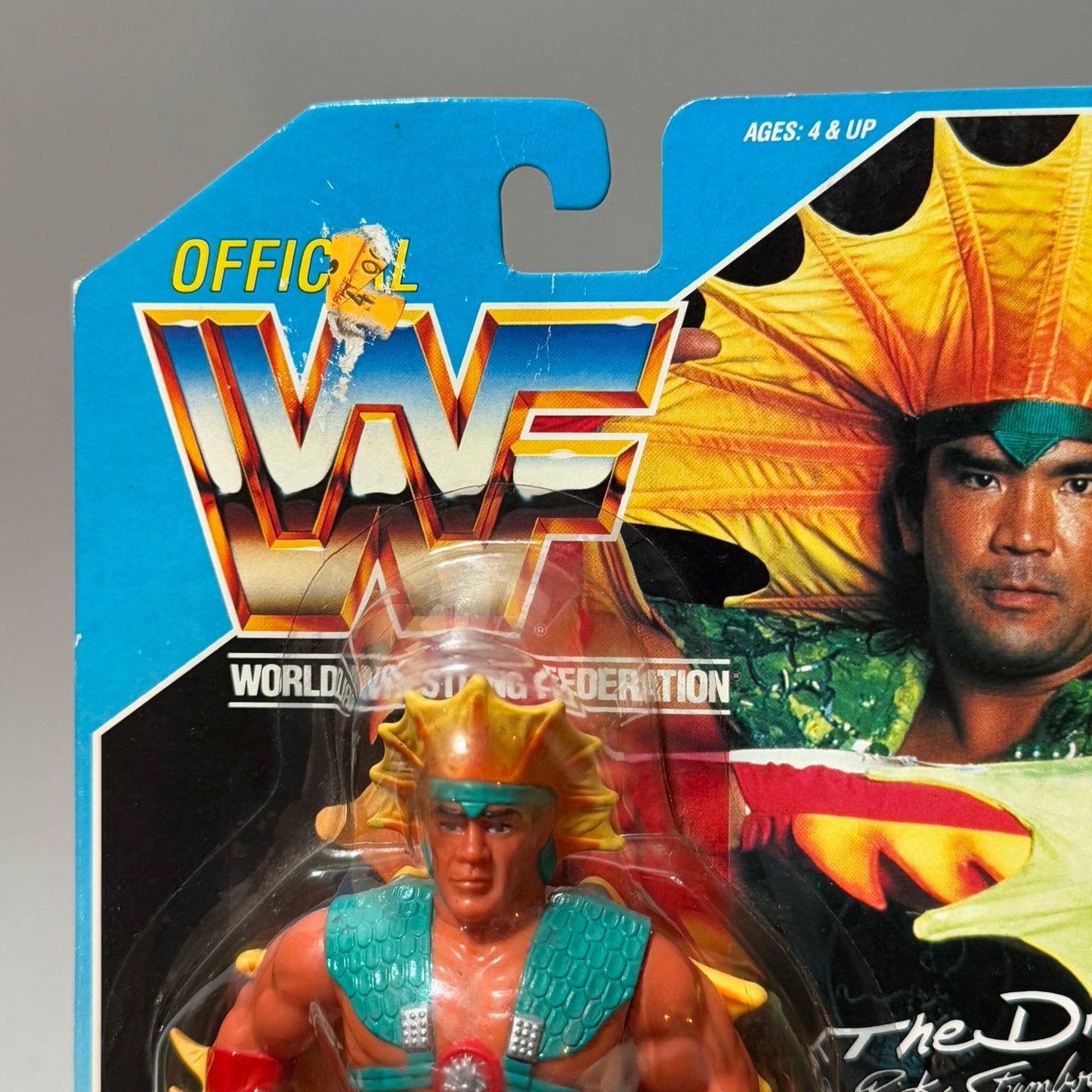 WWF Hasbro Ricky "The Dragon" Steamboat Series 4 MOC