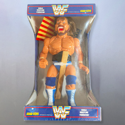 RARE WWF Hacksaw Jim Duggan STAR TOYS Figure MOC