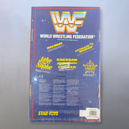 RARE WWF Ultimate Warrior STAR TOYS Figure MOC