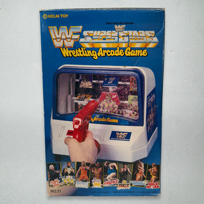 1991 Helm Toy WWF Superstars Wrestling Arcade Game