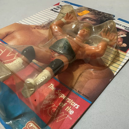 RARE WCW Brian Pillman figure Galoob MOC 1990 UNOPENED NEW